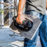 Grabo Pro on landscaping pavers