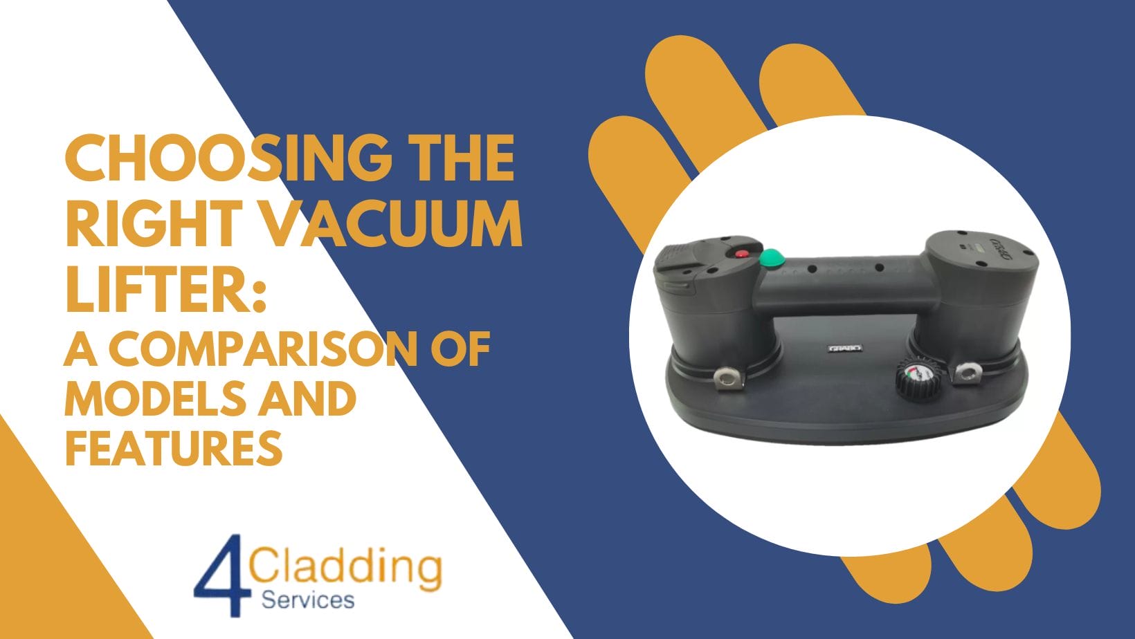 Choosing the Right Vacuum Lifter: A Comparison of Models and Features