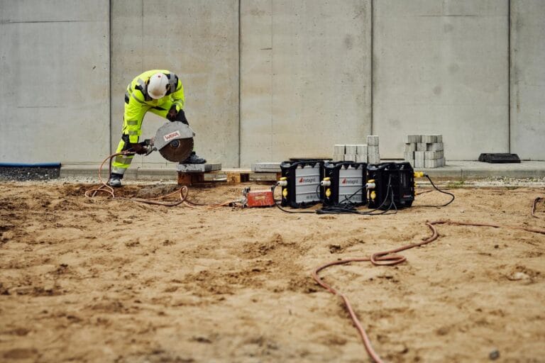 174_2024-10-03_DXO__DSC5432-NEF Using Instagrid GO on construction site to charge a chop saw