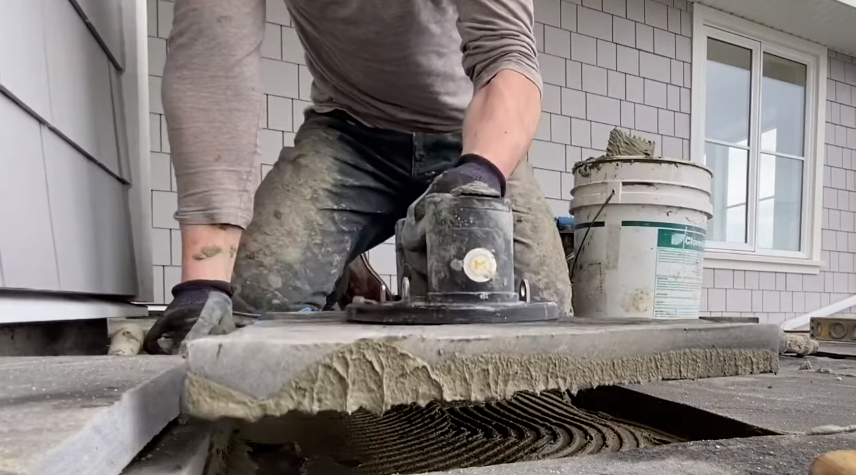 Grabo Pro on concrete