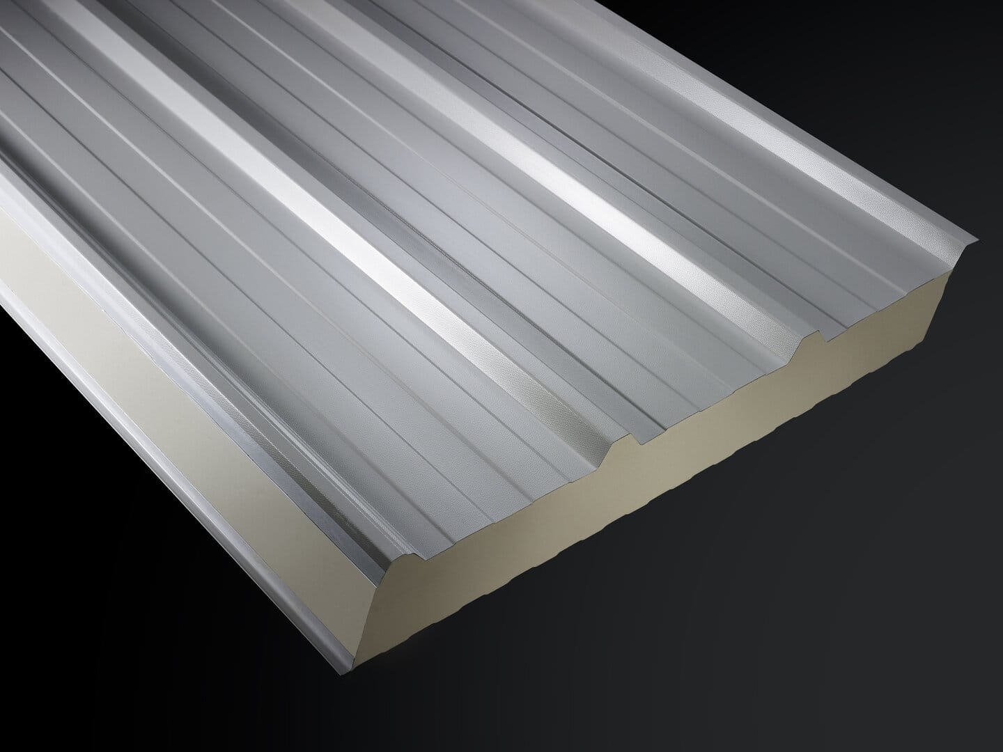 Ashford Cladding Installs Tata Trisomet Panels with 4 Cladding Services Clad Boy Lifter