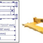 Abaco Swing-Arm Forklift Boom (AFJS25) – 1 Abaco Swing-Arm Forklift Boom (AFJS25)